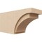 Ekena Millwork 6in. W x 8in. H x 16in. L Rivera Woodgrain TimberThane Rafter Tail, Primed Tan RFTUR06X08X16RIVRCPR - alternate 1